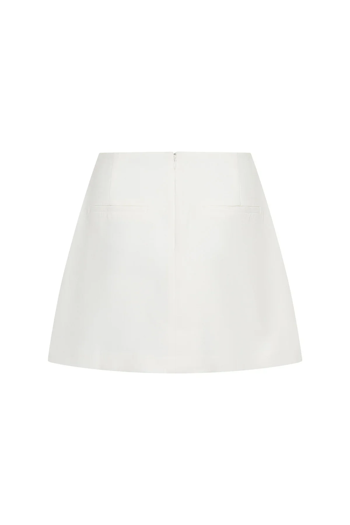 Jaz Hand Mini Skirt White - Image 5
