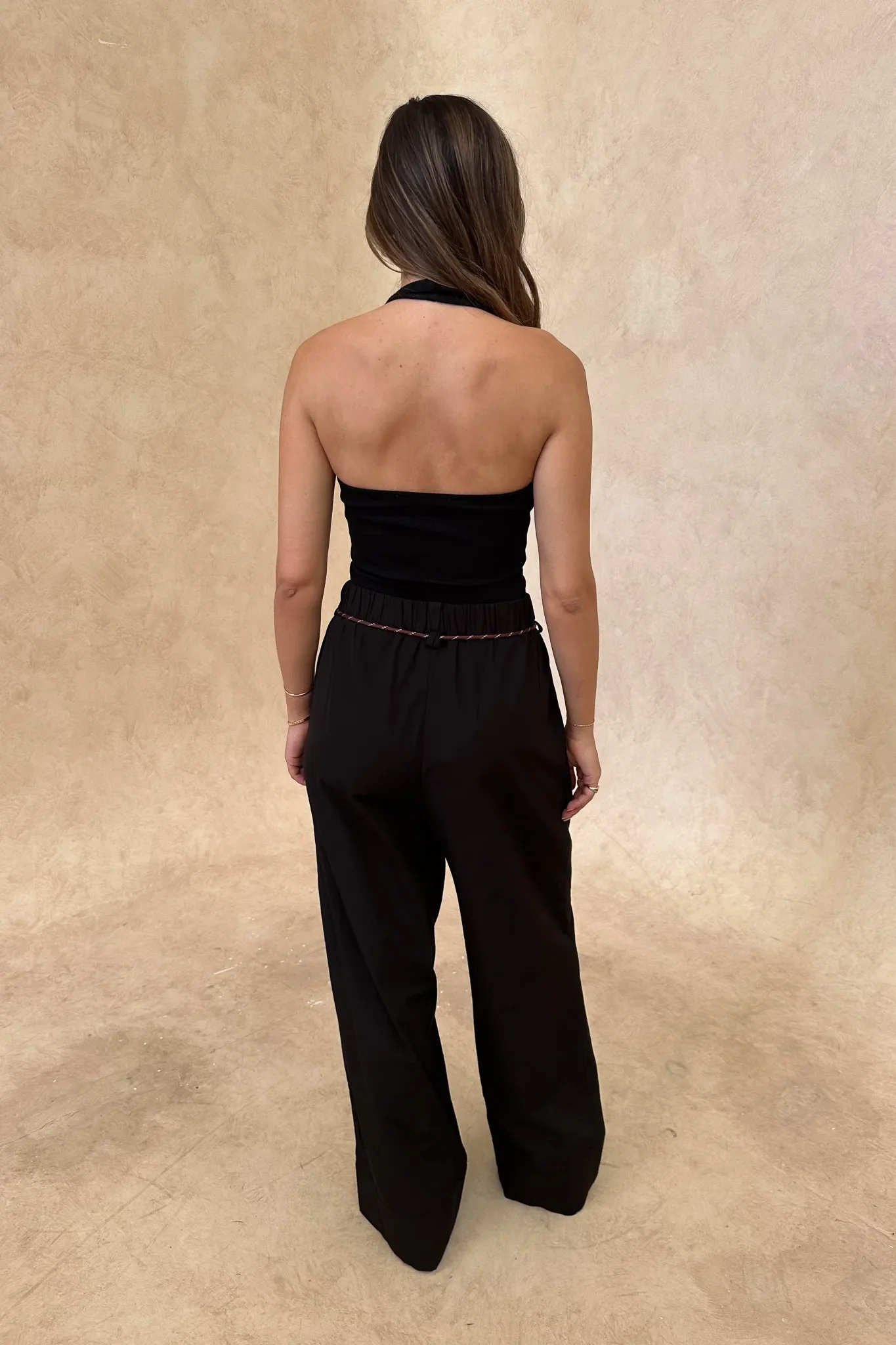 Bella Halter Tank Black - Image 4