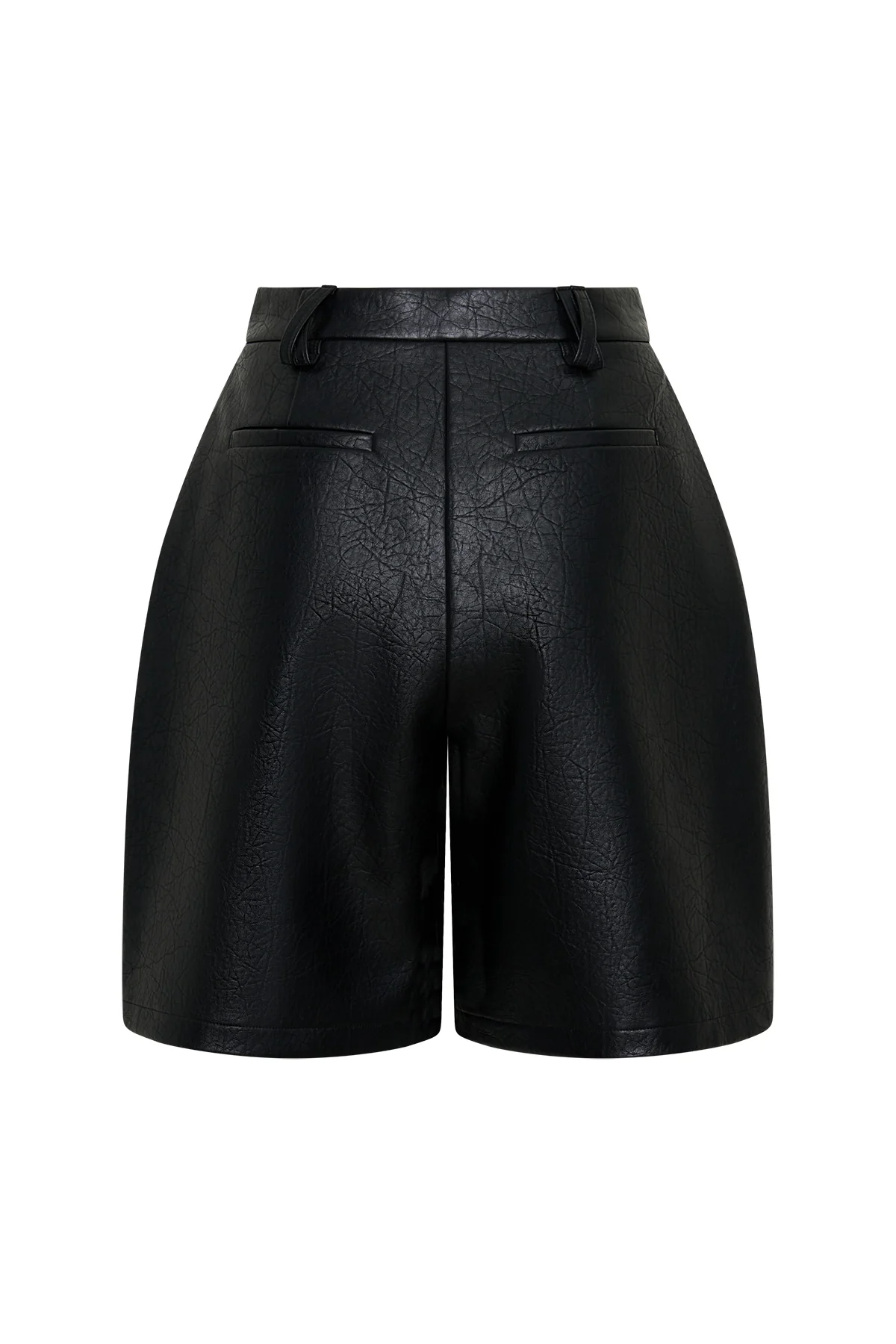 Jaz PU Bermuda Short Black - Image 10