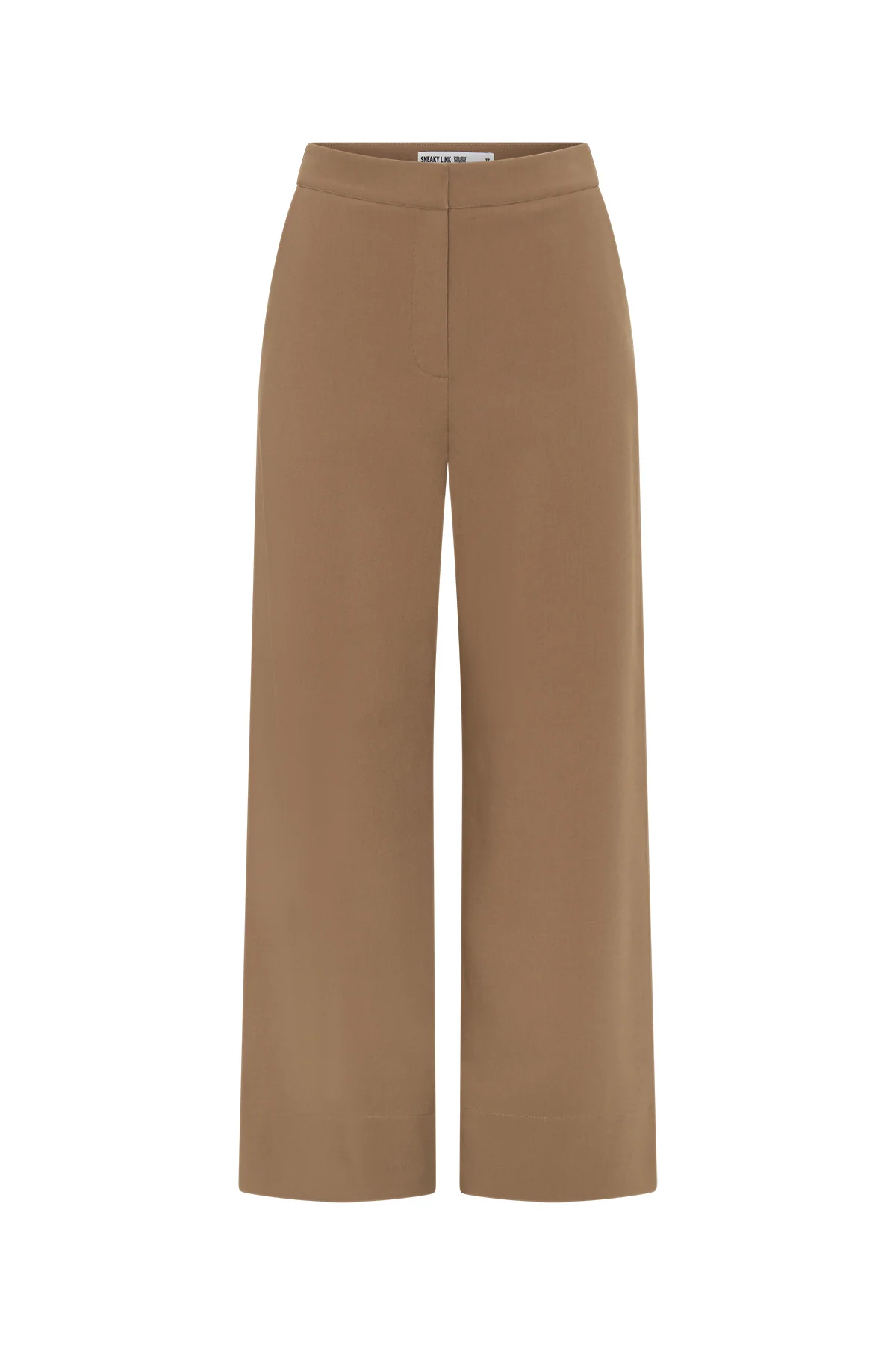 Jaz Wide Leg Tailored Pant Tan
