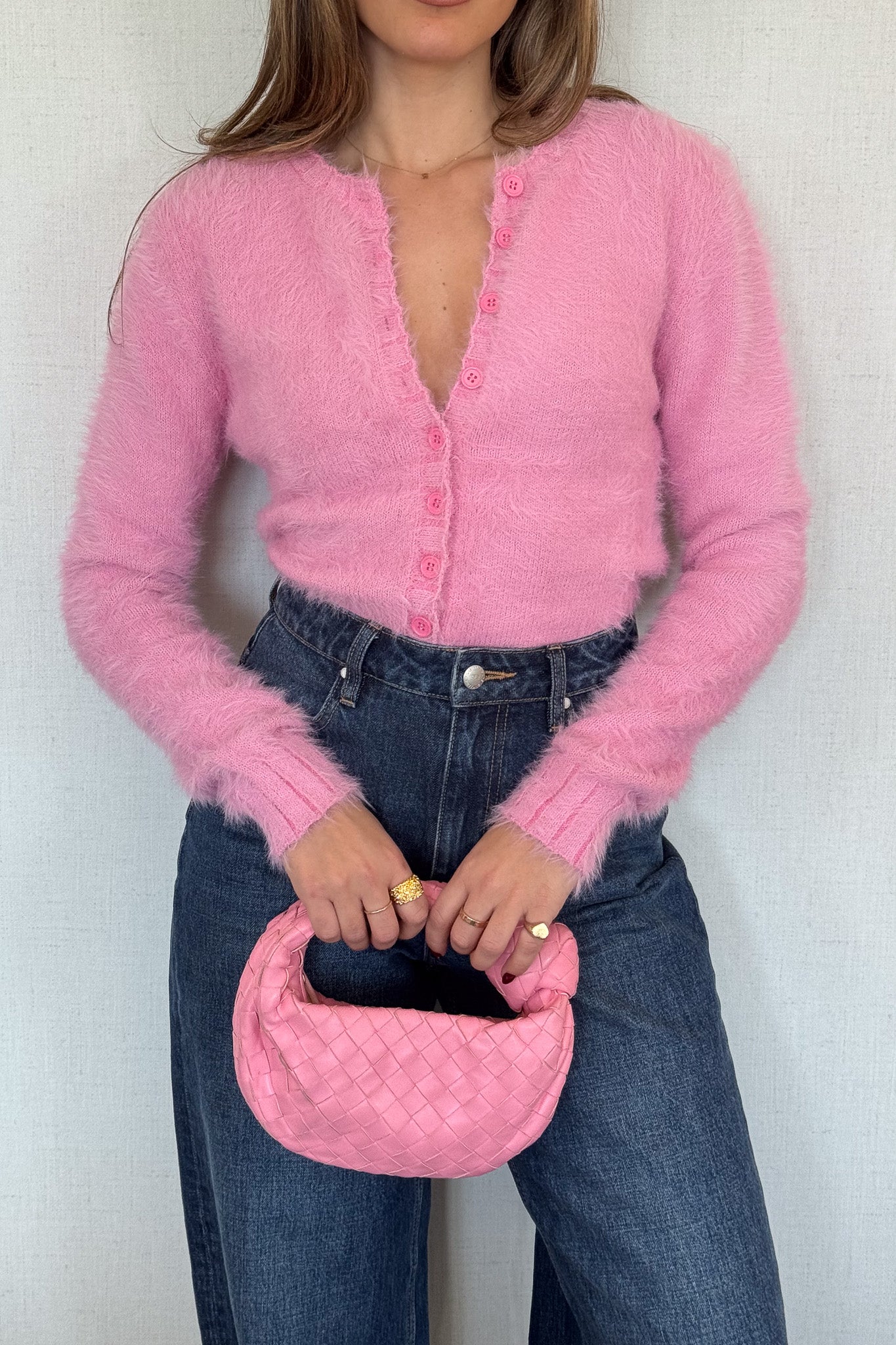 Kai Cardigan Pink - Image 5