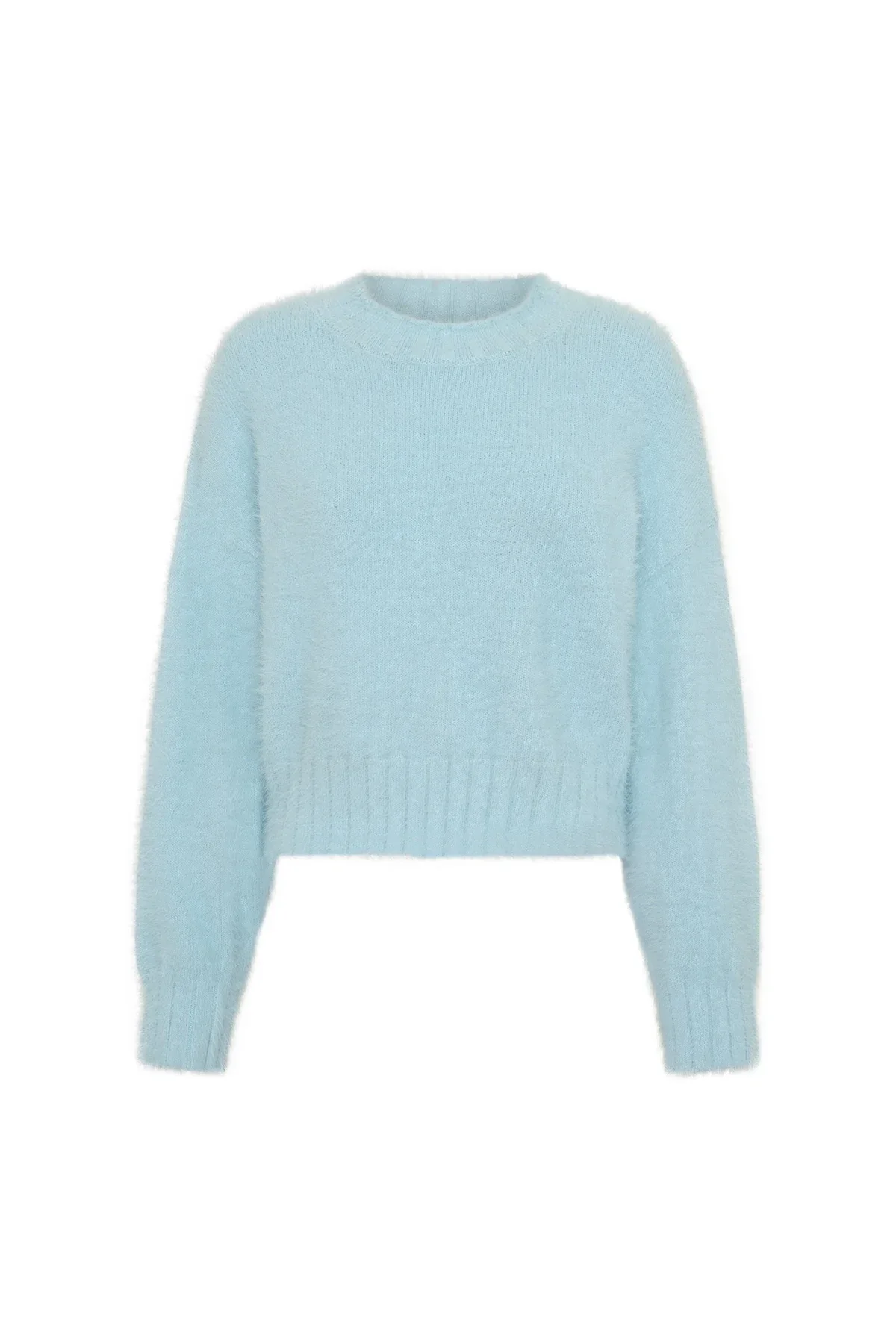 Kaia Crew Neck Sweater Blue - Image 4