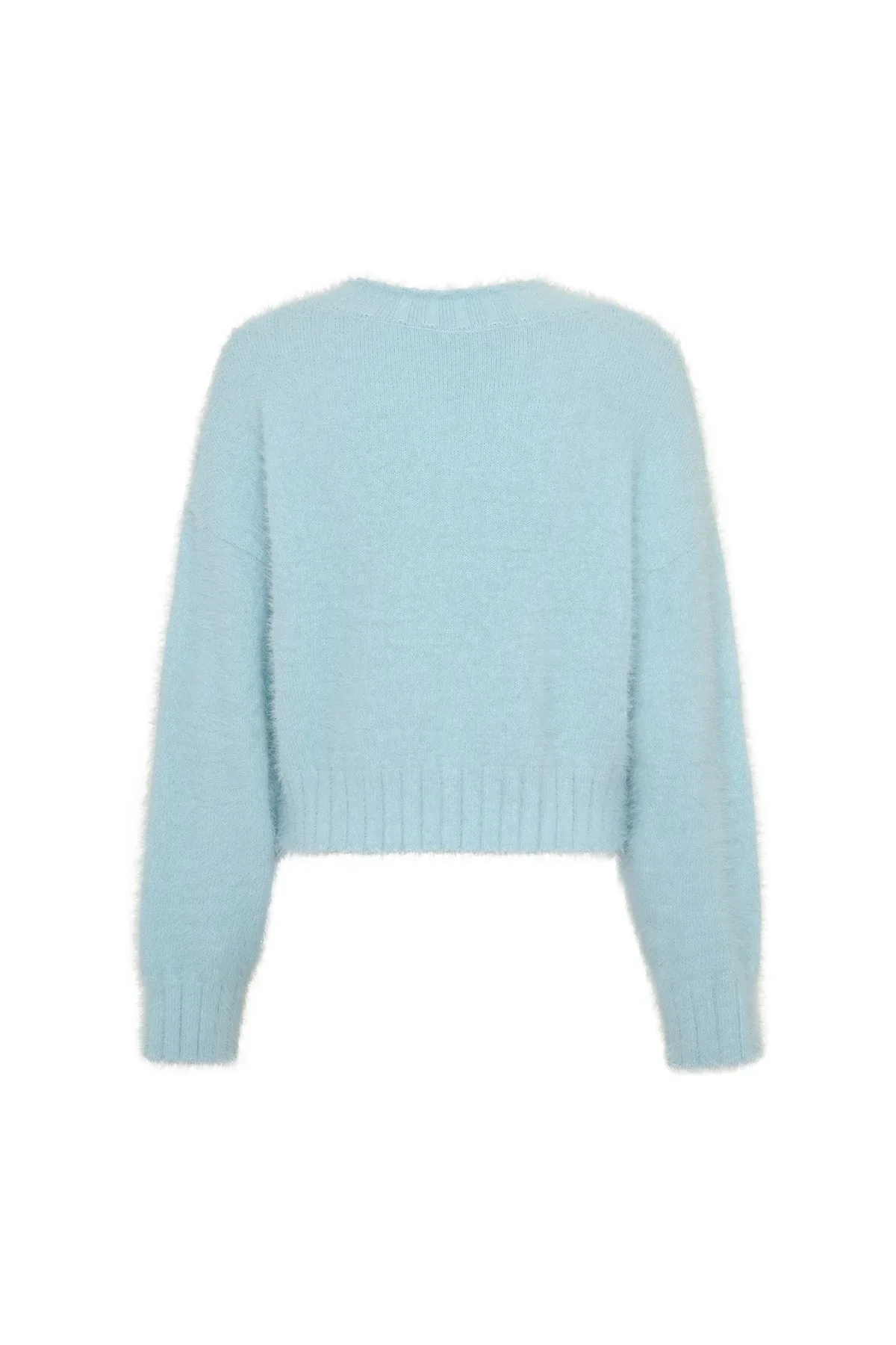 Kaia Crew Neck Sweater Blue - Image 8