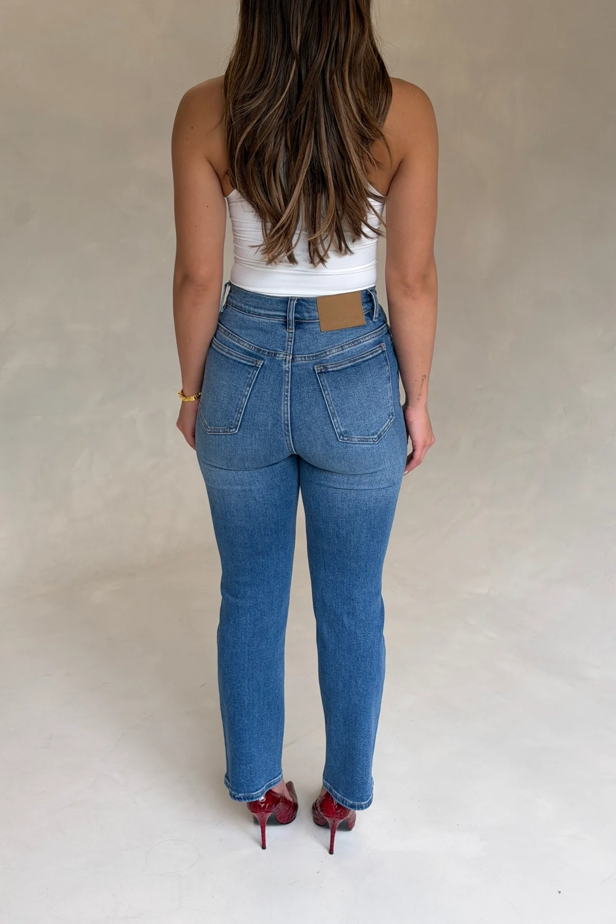 Kennedy Crop Jean Indigo - Image 4