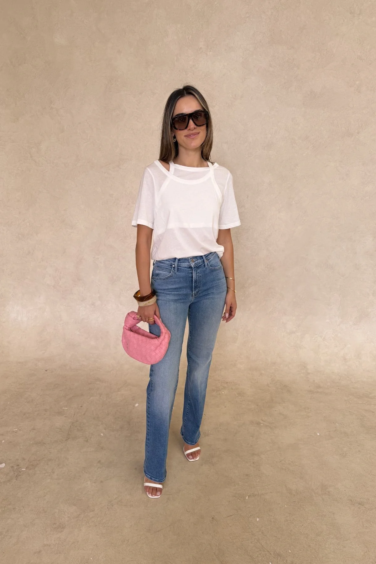 Layered Tee White - Image 5