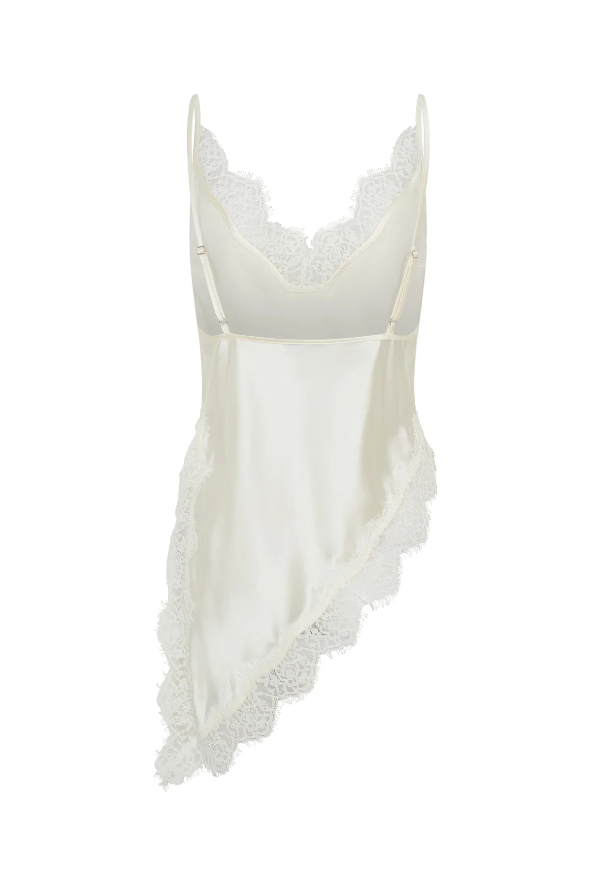 Lilah Lace Trim Top Ivory - Image 11