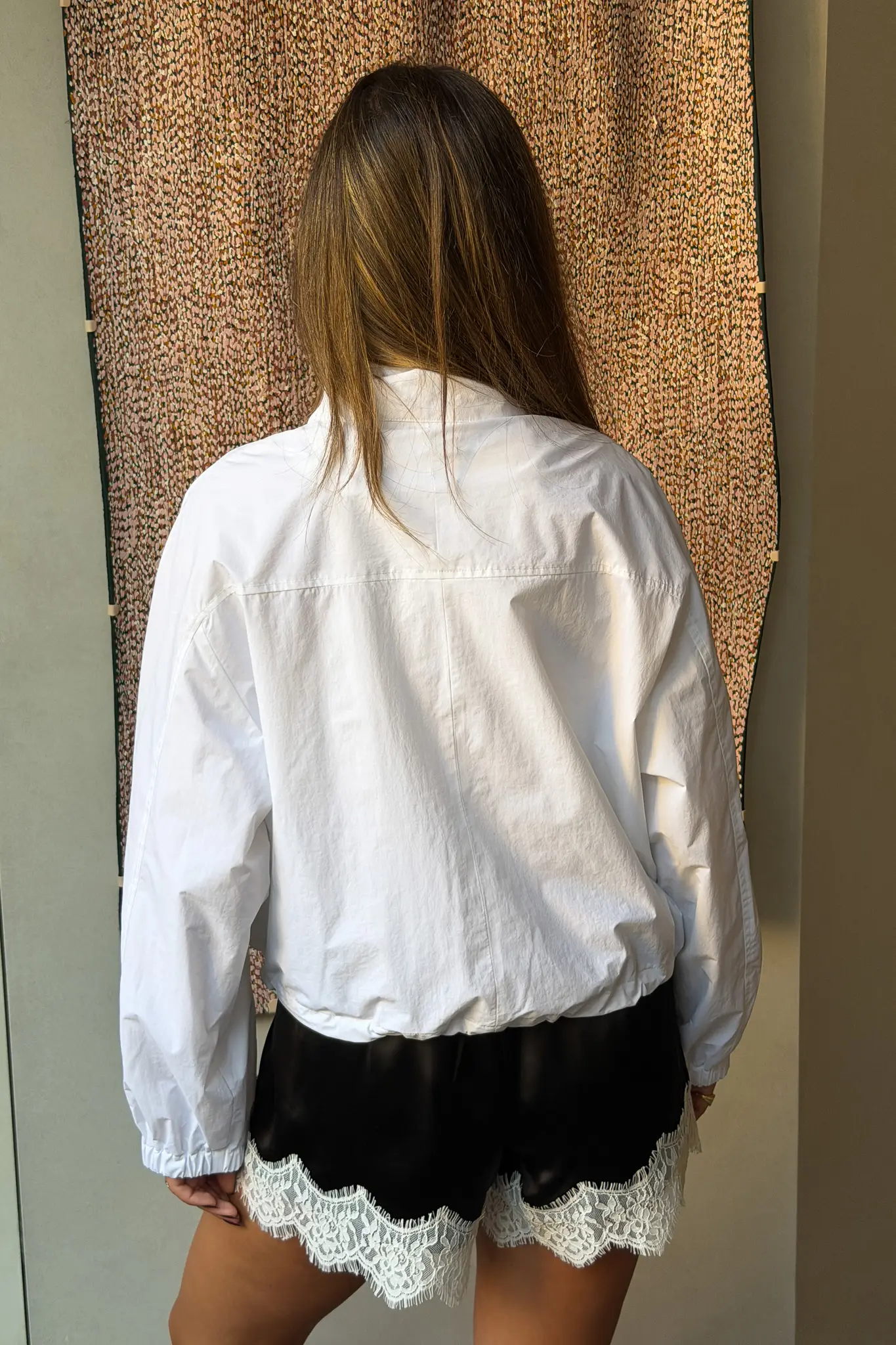 Luella Windbreaker Jacket White - Image 3