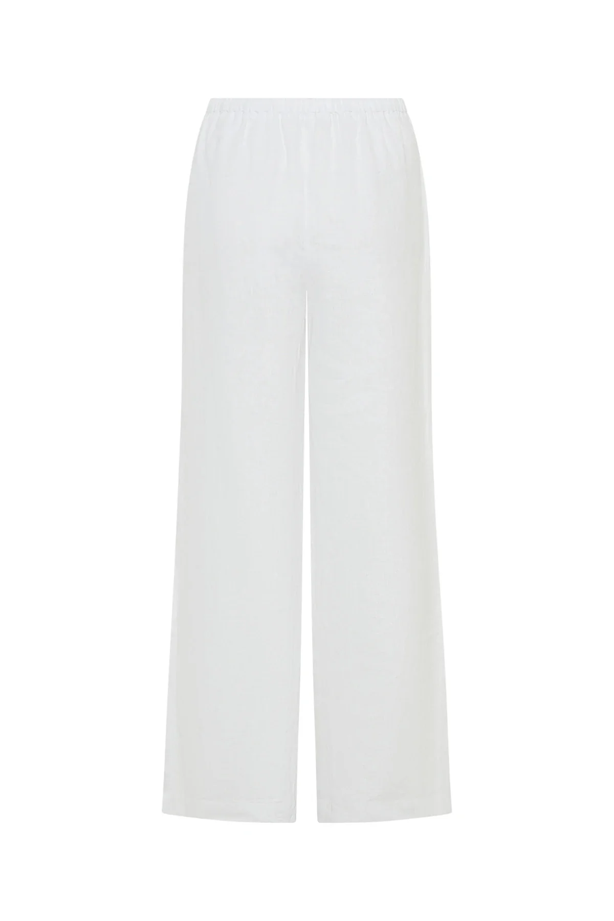 Luna Linen Pant White - Image 6