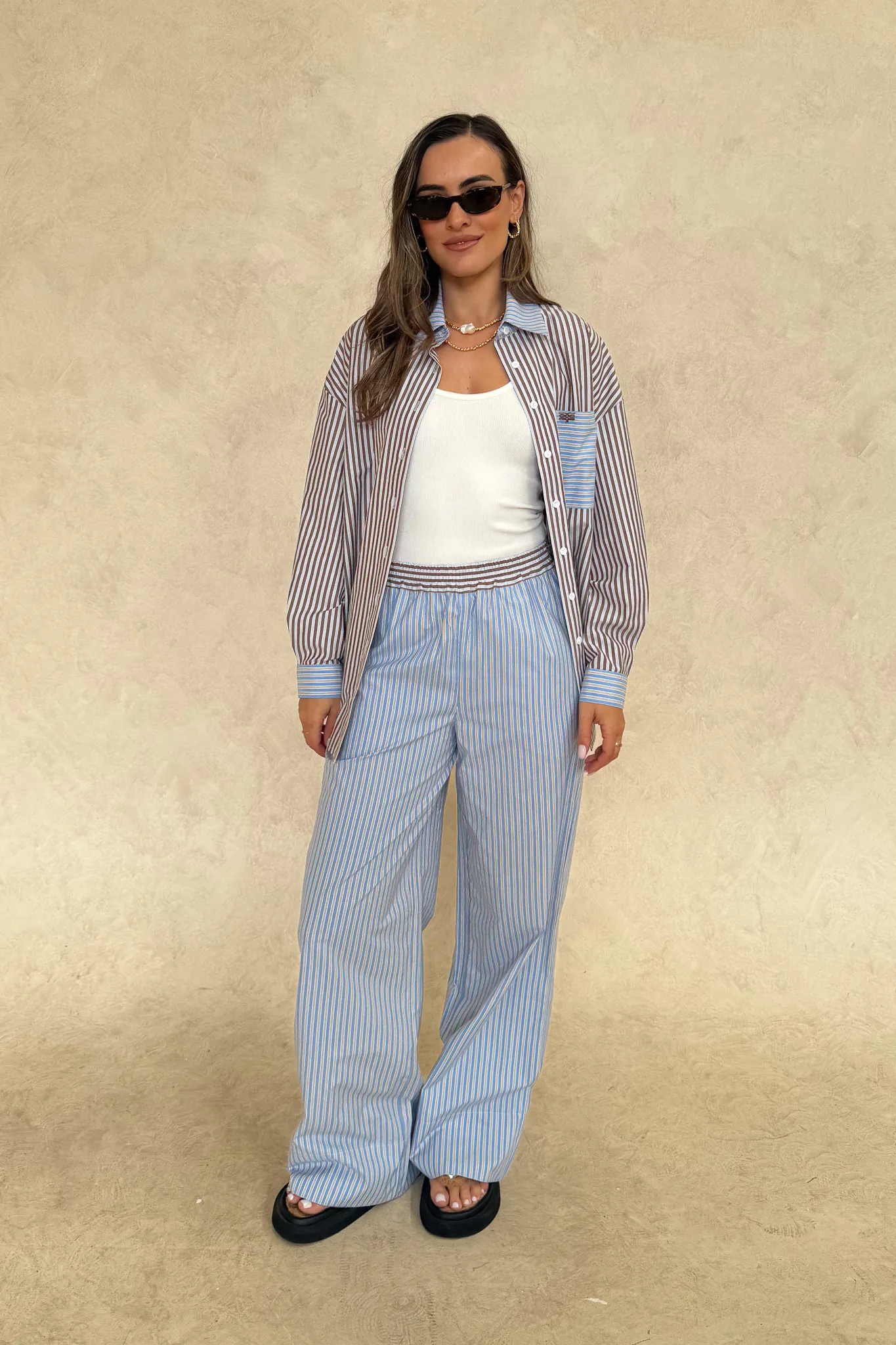 Nessa Stripe Shirt - Image 6