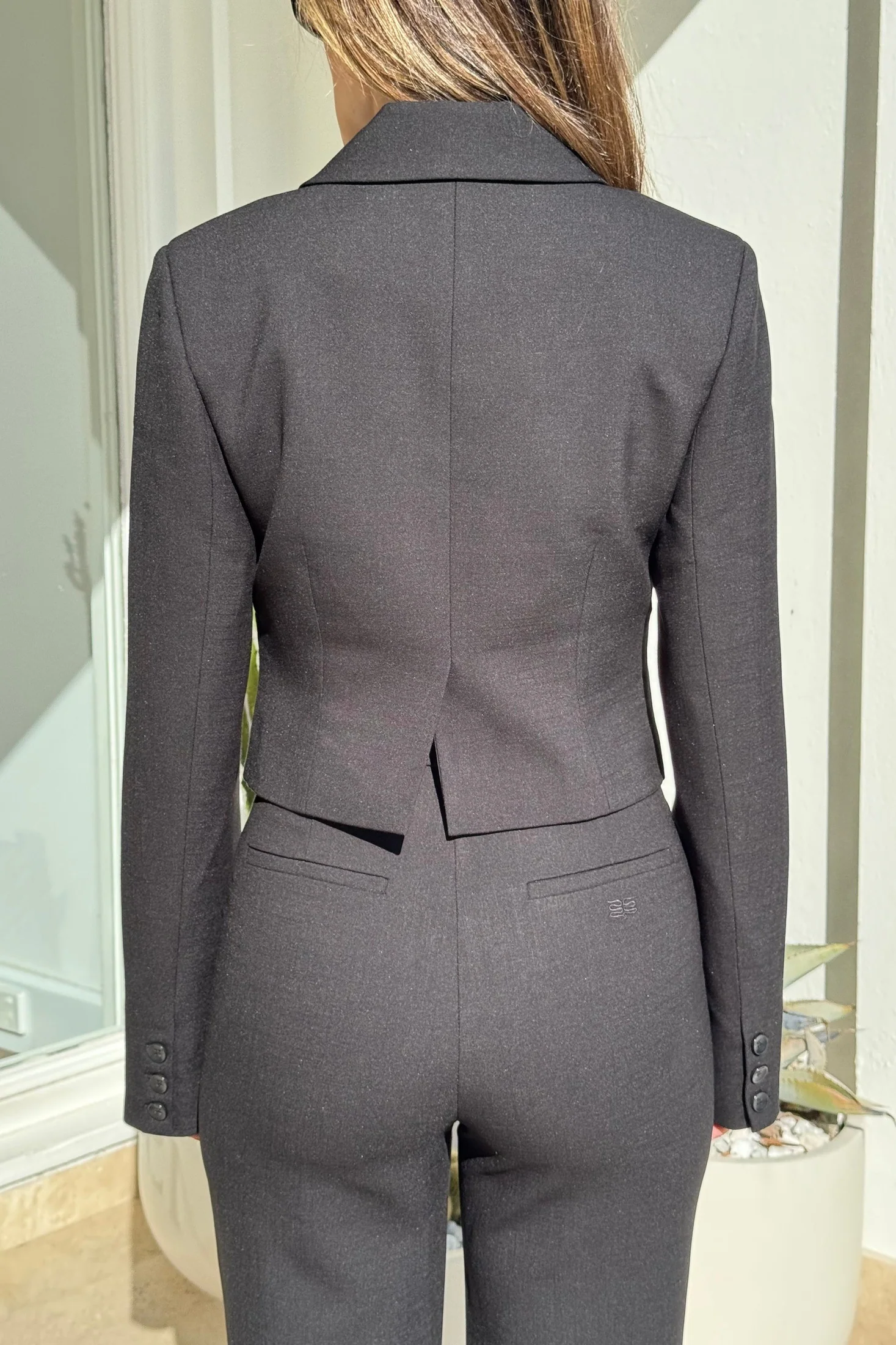 Sammy Blazer Top Black - Image 12