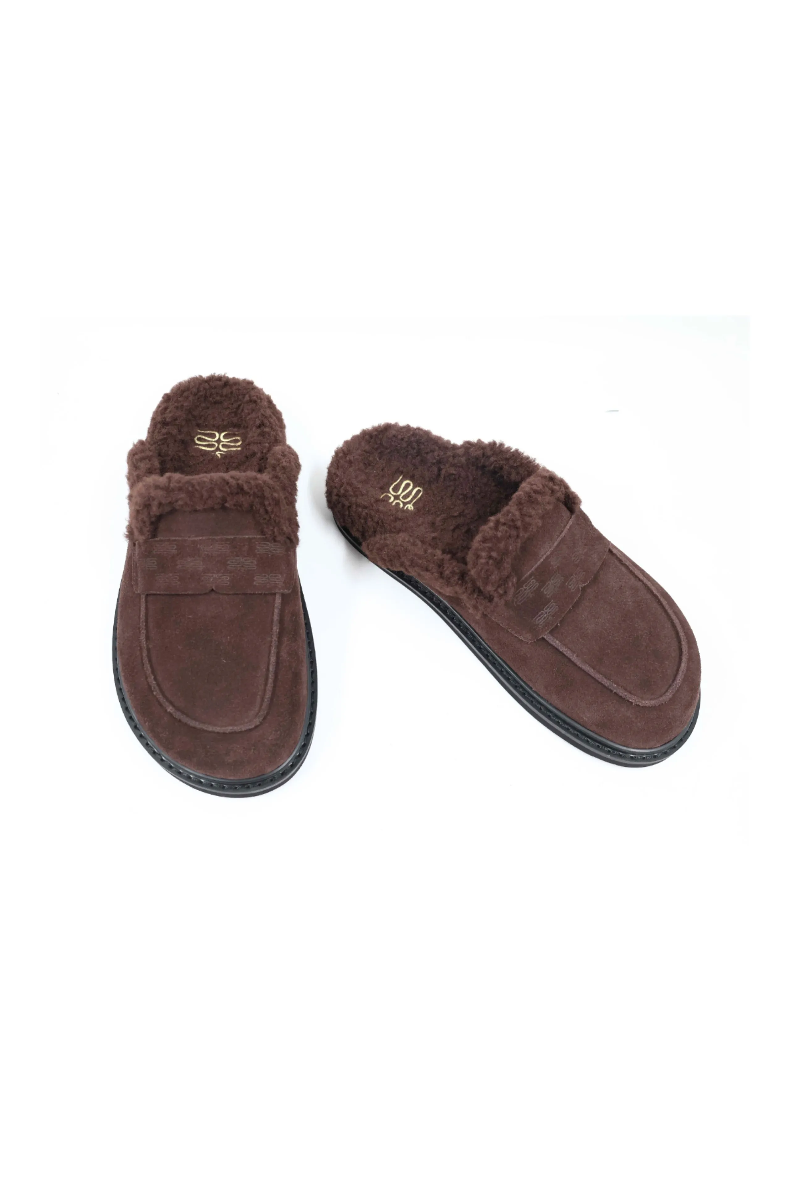 Teddy Suede Loafer Chocolate - Image 6