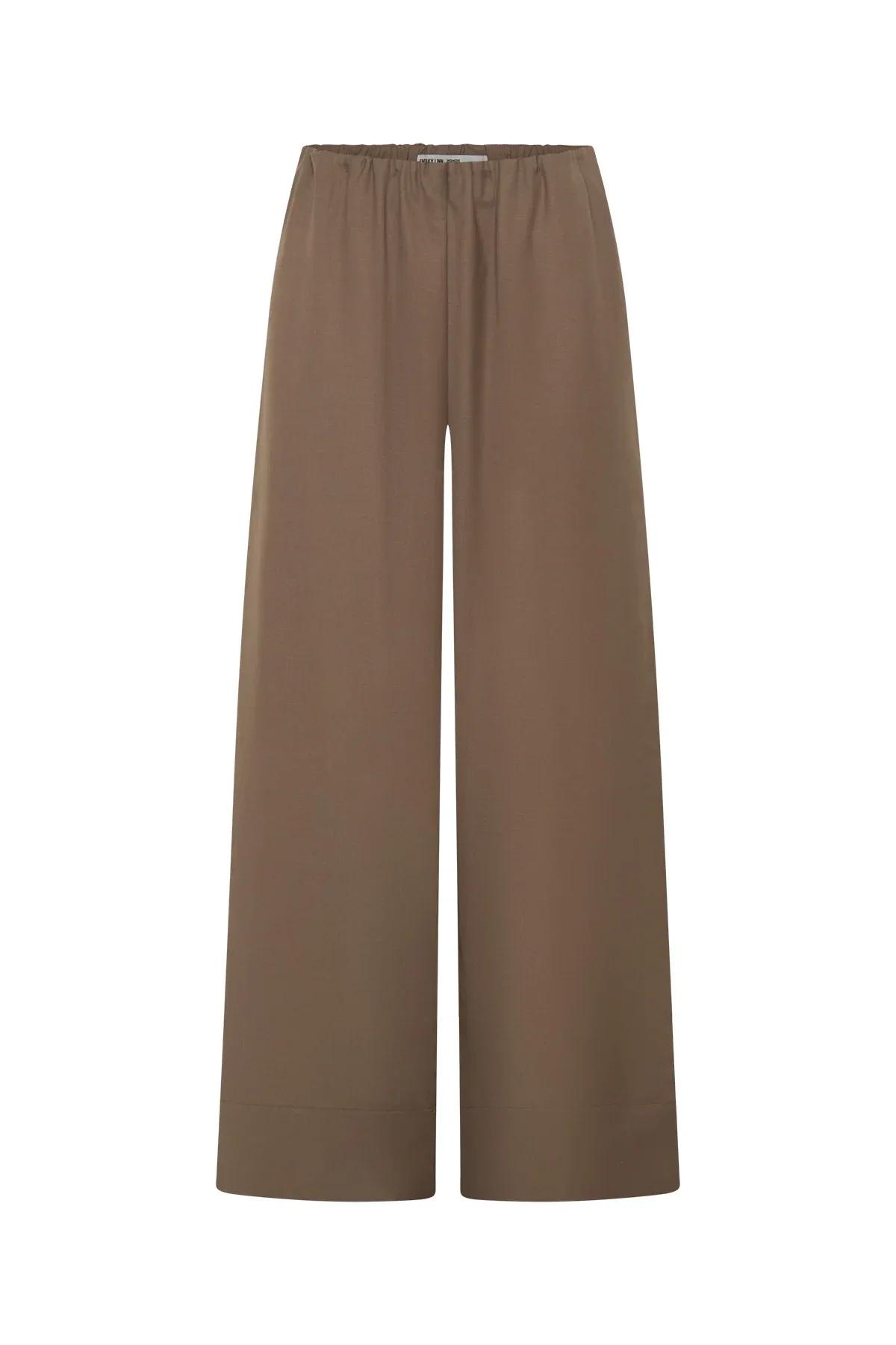 Zoe Relaxed Suit Pant Taupe - Image 3