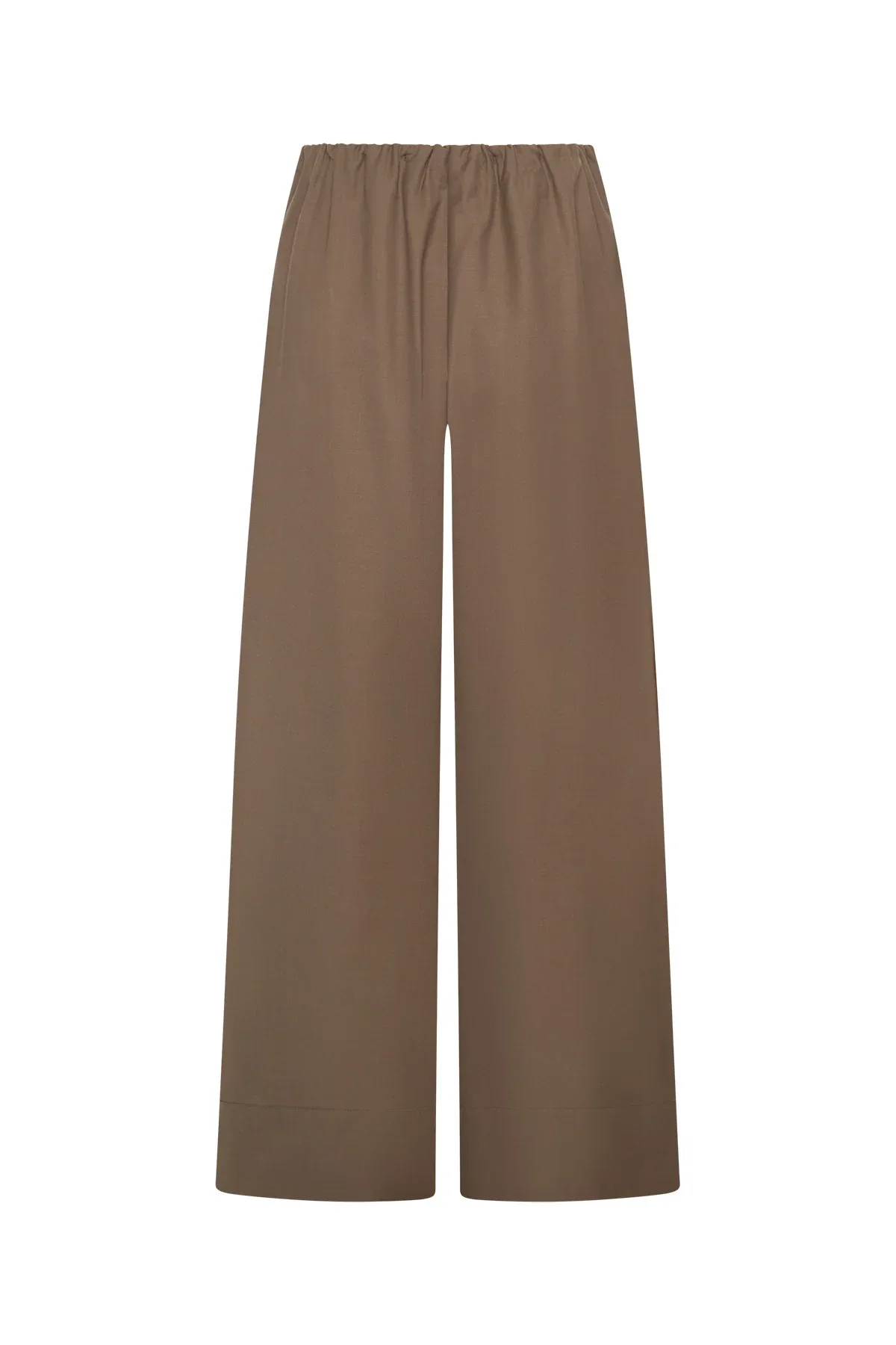 Zoe Relaxed Suit Pant Taupe - Image 7