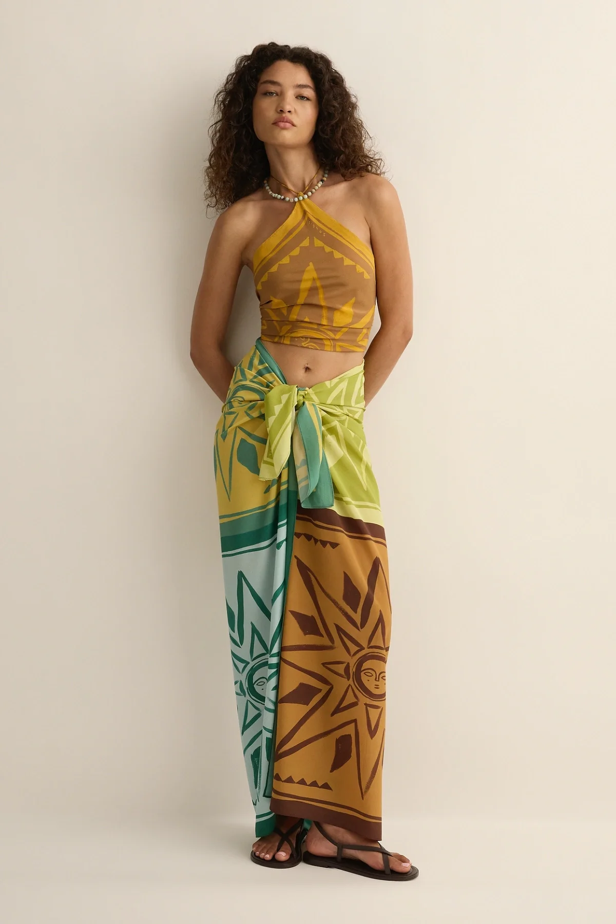 Square Pareo	Surya Tile Silk