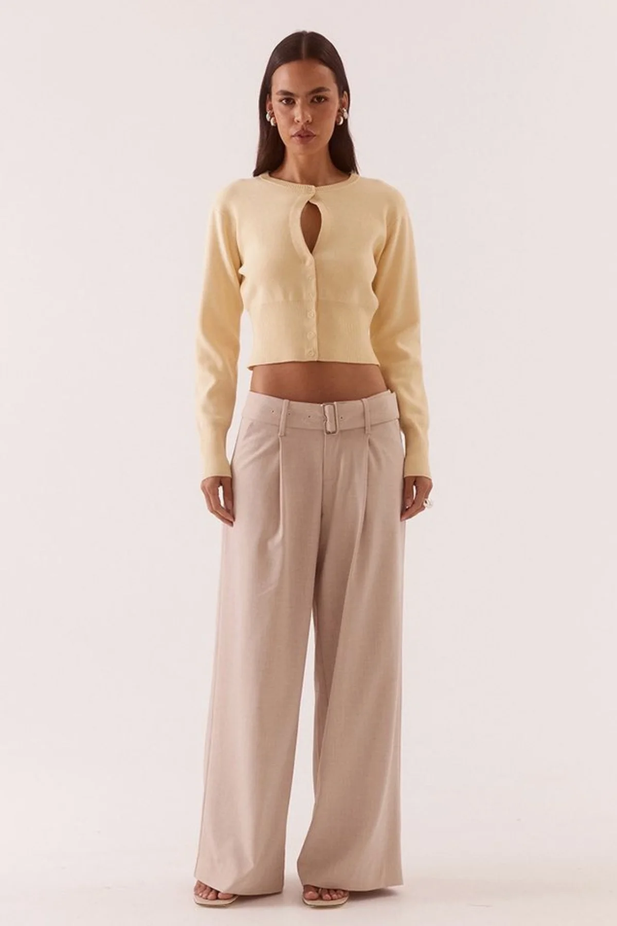 Alani Cardigan Custard - Image 3