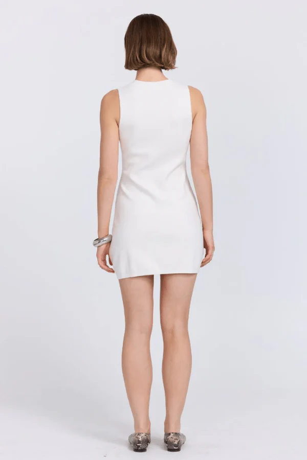 Astrid Knit Dress Almond - Image 4