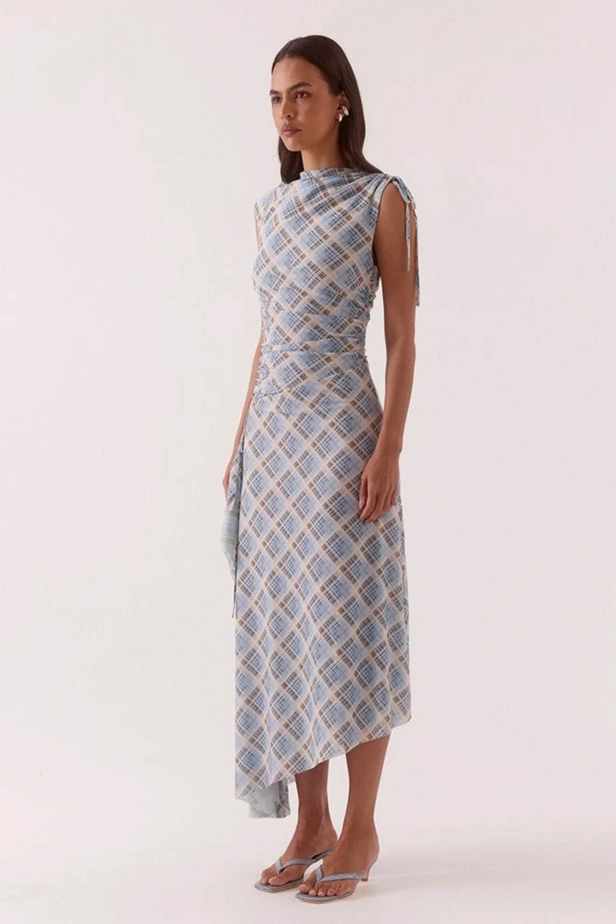 Novalyn Plaid Dress Check - Image 3