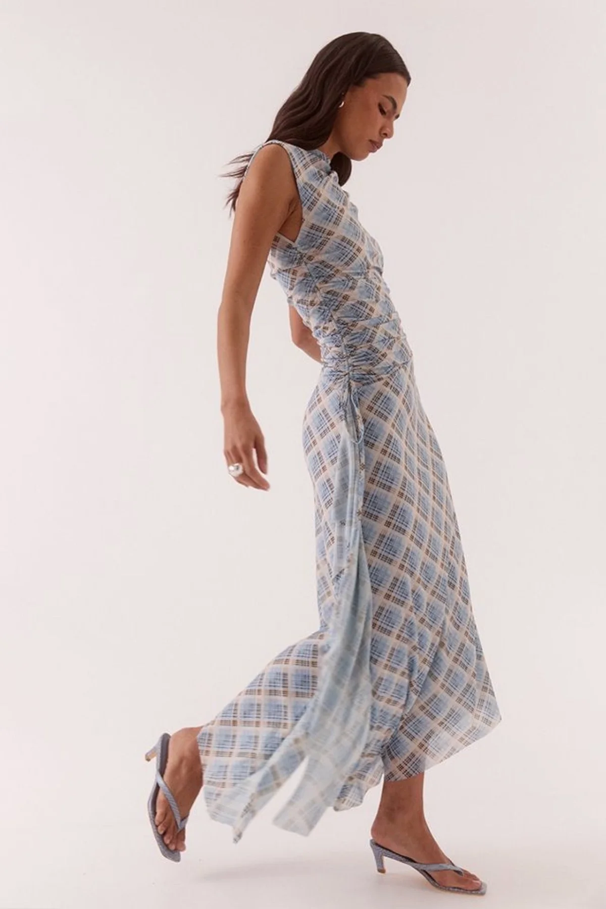 Novalyn Plaid Dress Check - Image 4