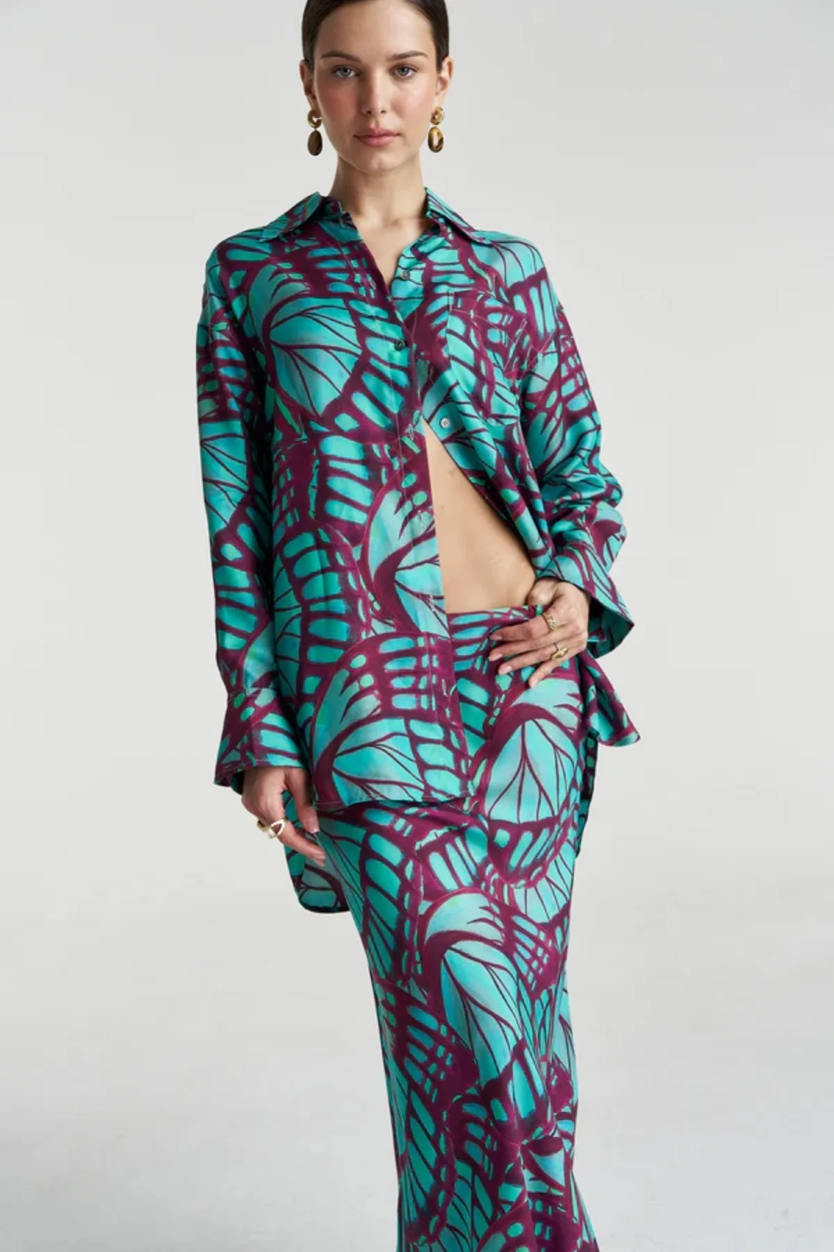 Boss Long Sleeve Jade Butterfly - Image 9