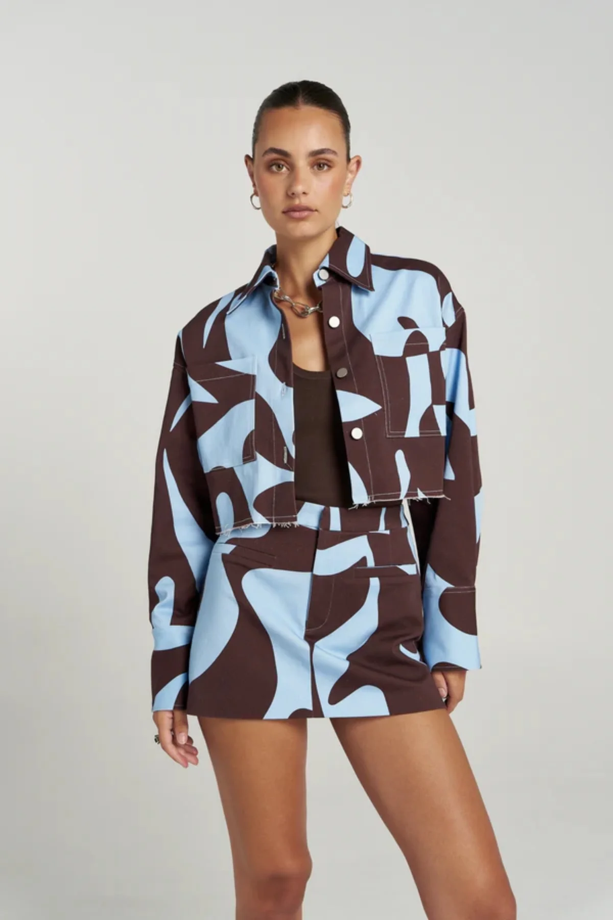 Cropped Shacket Mirage - Image 6