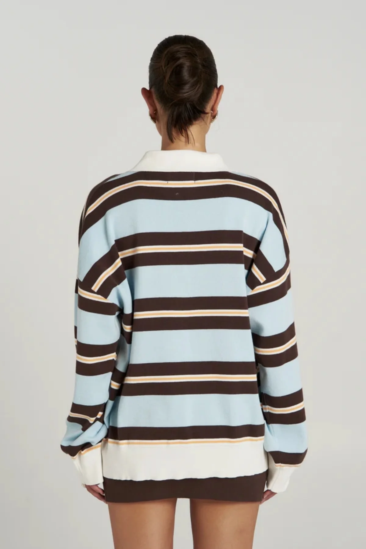 Stripe Long Sleeve Aperol Stripe - Image 3